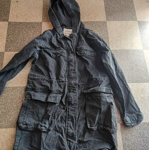 Goodthreads Charcoal Military Field Jacket